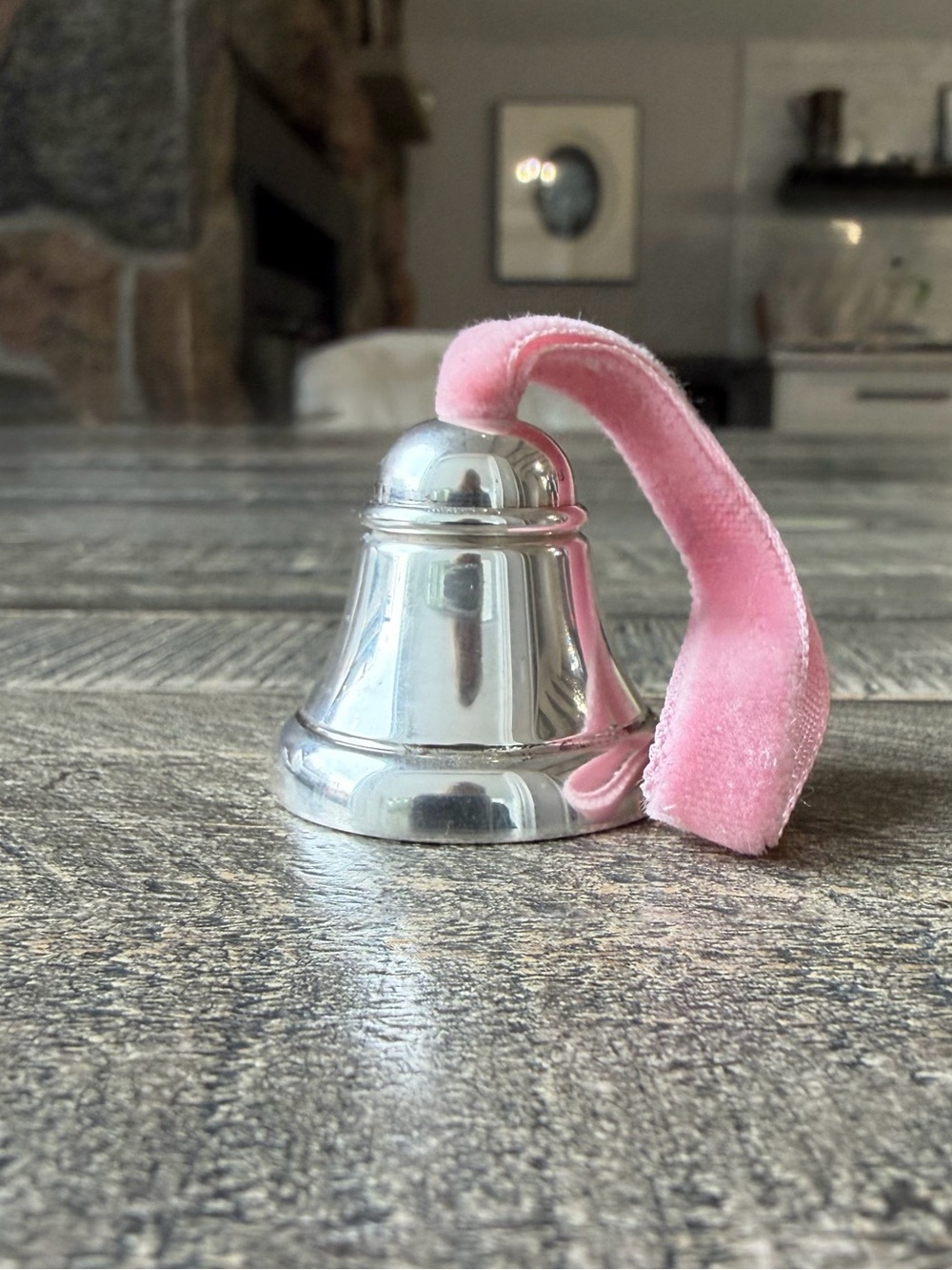 Vintage British Sterling Silver Baby Bell Keepsake